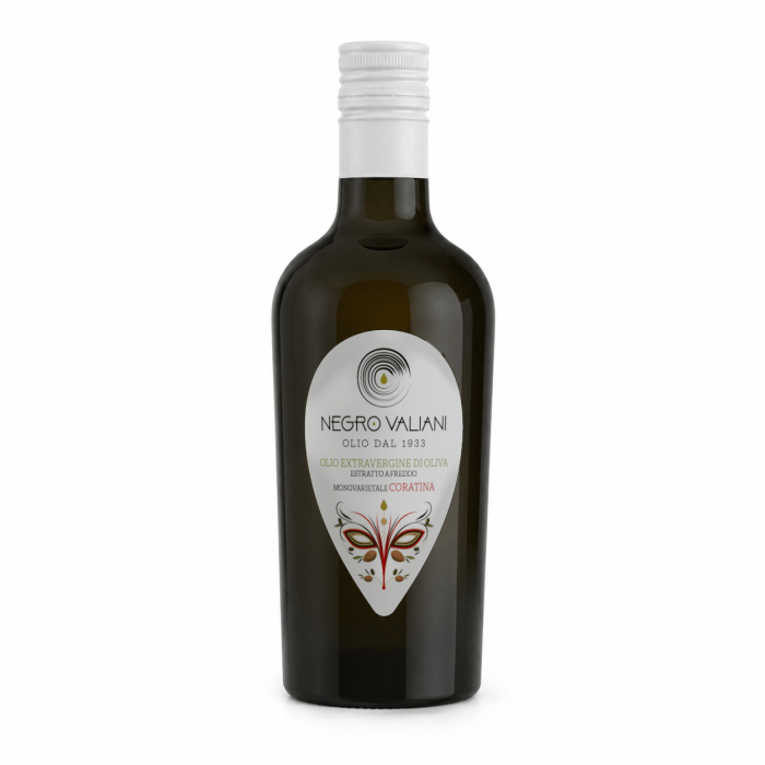 Olio EVO Coratina Italiano bottiglia da 0,50 l