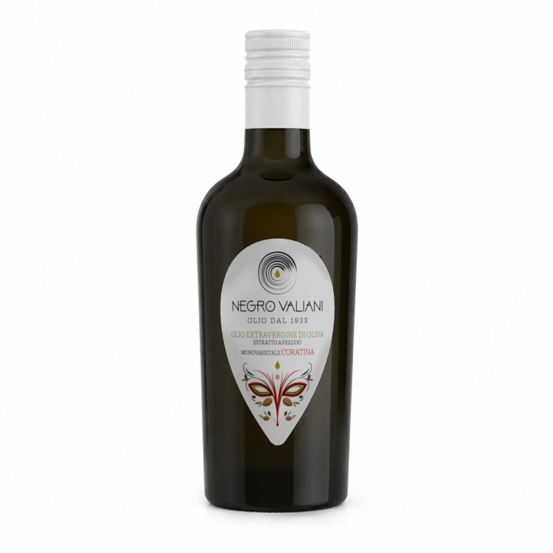 Olio EVO Coratina Italiano bottiglia da 0,50 l